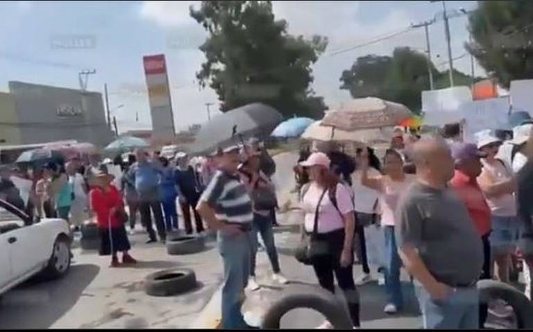 Habitantes de Ecatepec bloquean la Vía Morelos por escasez de agua – EL ...