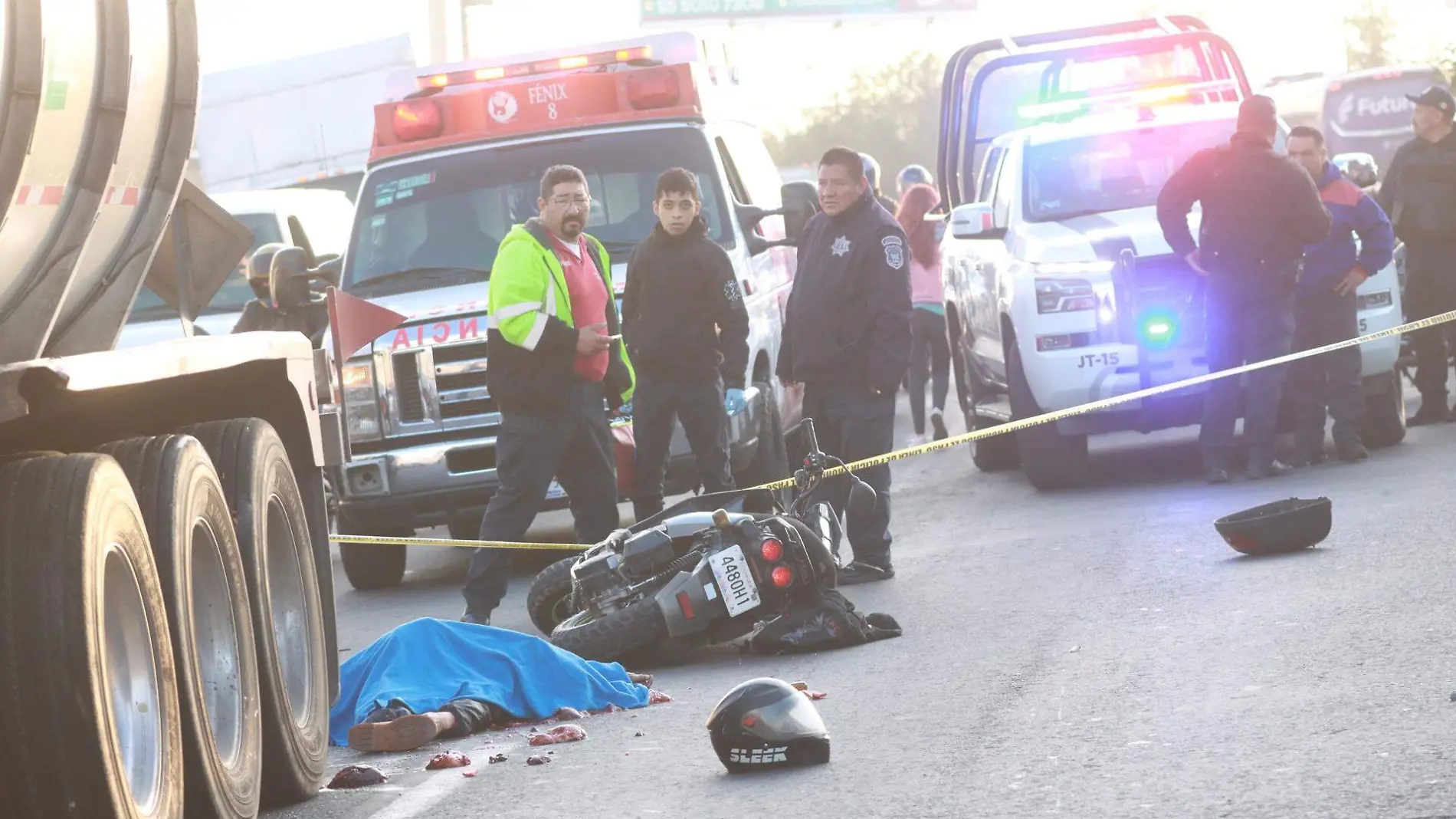 Tráiler atropella y mata a motociclista en la México-Pachuca – EL ...