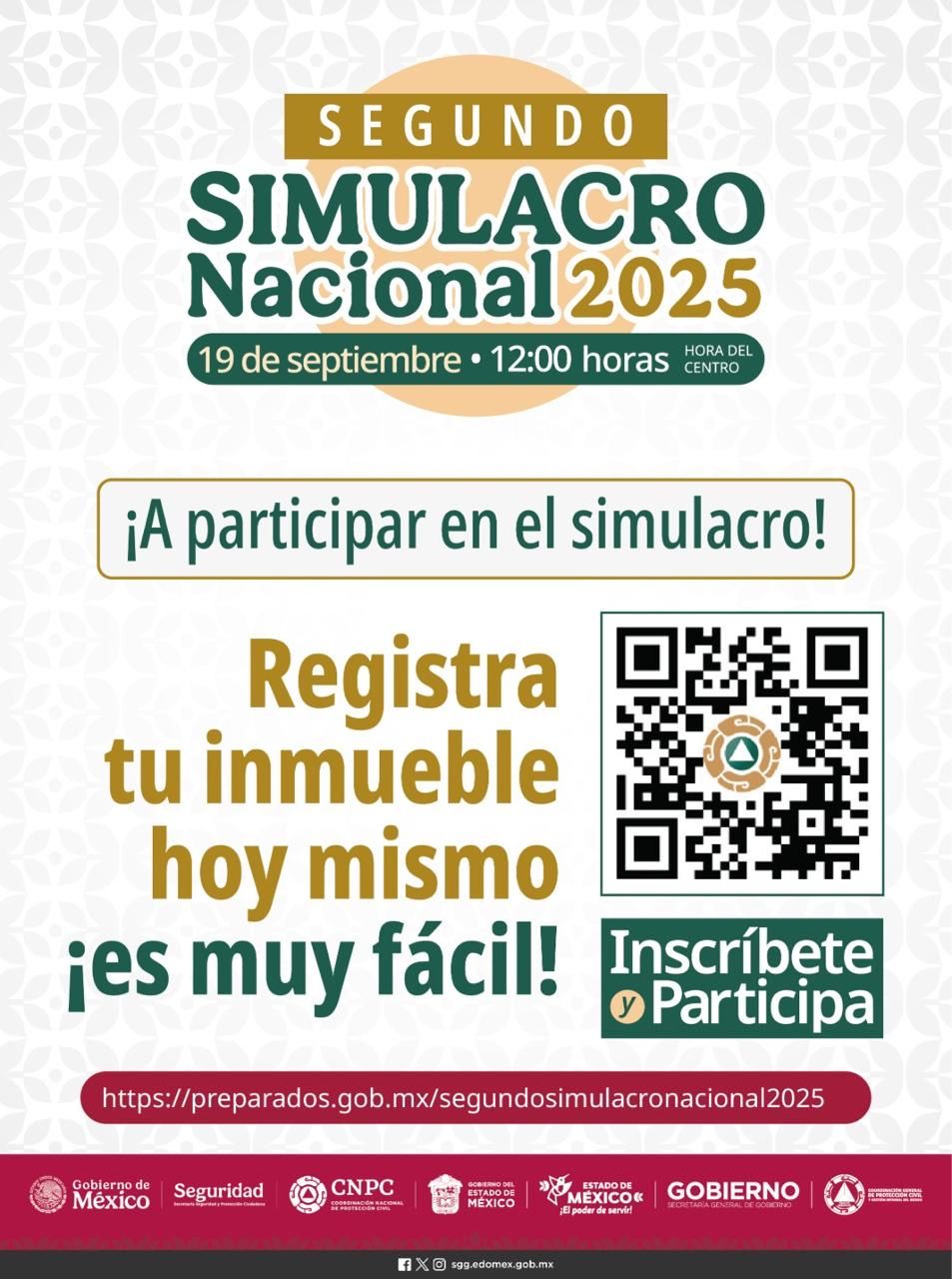 El GEM invita a participar en el Segundo Simulacro Nacional 2025 – EL ...