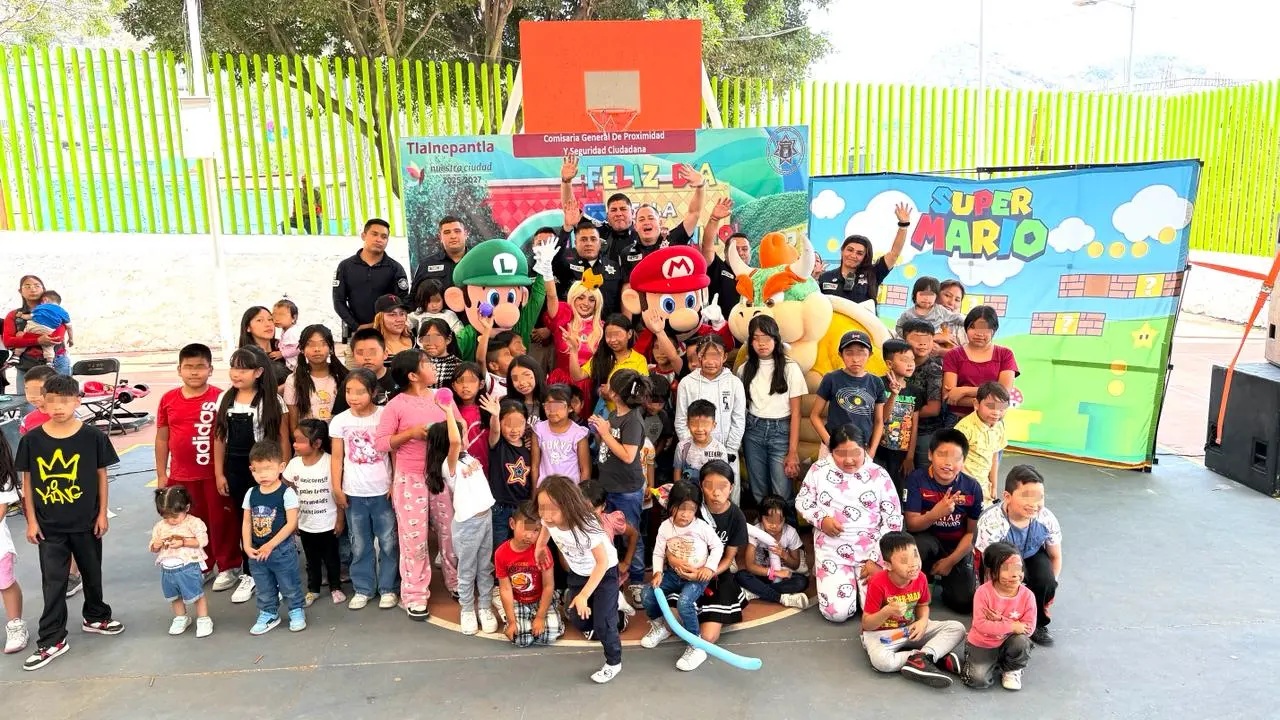 Con juegos y sonrisas, Tlalnepantla celebra el día de la niña y el niño ...